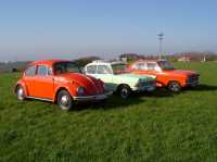 VW Kfer, Lloyd Arabella, Opel Kadett B